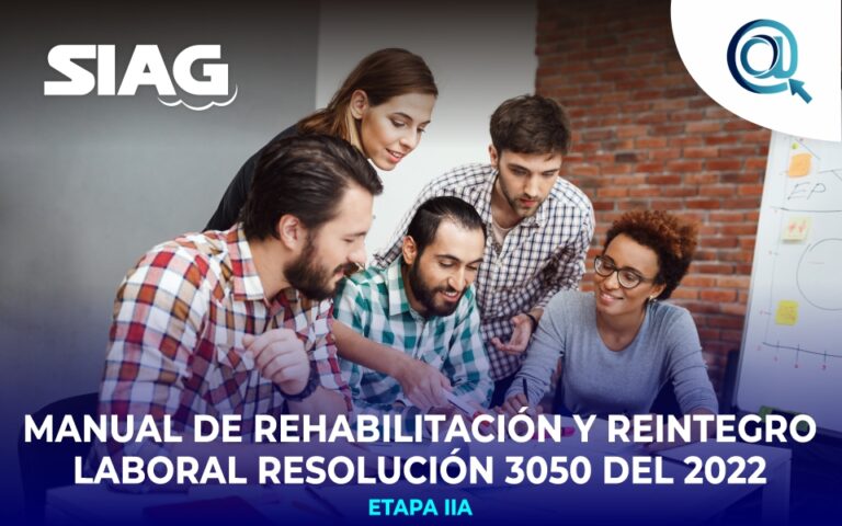 Manual De Rehabilitación y Reintegro Laboral Resolución 3050 del 2022 ...