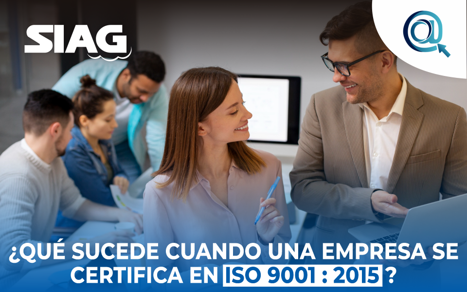 ¿Qué sucede cuando una empresa se certifica en ISO 9001:2015? La obtención de la certificación ISO 9001:2015 marca un hito significativo en el viaje de una empresa hacia la excelencia en la gestión de la calidad. La certificación ISO 9001:2015, valida el compromiso con la calidad y la mejora continua. La certificación ISO 9001:2015 puede traducirse en una mayor eficiencia operativa, una reducción de los tiempos de ciclo y una minimización de los desperdicios, lo que contribuye a mejorar la rentabilidad y la competitividad. Al obtener la certificación, la empresa demuestra su compromiso con la calidad y la satisfacción de los clientes, lo que puede generar un mayor nivel de confianza y credibilidad en el mercado. La certificación ISO 9001:2015 es reconocida internacionalmente y puede abrir puertas a nuevos mercados y oportunidades comerciales.