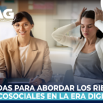 La digitalización ha transformado profundamente los entornos laborales. Desde la automatización de procesos hasta el trabajo remoto; la revolución digital ha traído consigo avances notables en productividad, eficiencia y conectividad. Sin embargo, esta misma evolución también ha dado lugar a nuevos desafíos para las empresas, especialmente en el ámbito de los riesgos psicosociales. La hiperconectividad, la intensificación del trabajo, la vigilancia digital y la incertidumbre laboral son solo algunos de los factores que afectan la salud mental de los trabajadores. En este contexto, abordar los riesgos psicosociales en la era digital no es una opción, sino una necesidad estratégica para garantizar organizaciones sostenibles y centradas en el bienestar de las personas. A continuación, se exploran medidas fundamentales para prevenir, mitigar y gestionar estos riesgos, alineadas con las mejores prácticas y marcos normativos internacionales.
