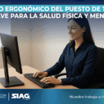 La forma en que está diseñado el puesto de trabajo incide directamente en la salud física y mental de las personas. Las malas posturas, espacios inadecuados y equipos mal ubicados son detonantes de trastornos musculoesqueléticos y estrés. Promover condiciones mínimas de ergonomía es una responsabilidad compartida entre empleadores y trabajadores.