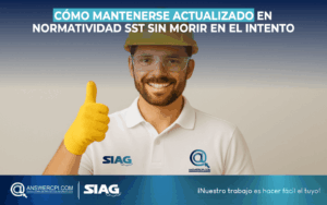 Trabajar en Seguridad y Salud en el Trabajo (SST) en Colombia implica estar en constante movimiento. Así tengas un plan anual estructurado, la realidad es que siempre aparecen nuevas resoluciones, circulares o lineamientos del Ministerio del Trabajo o la ARL que te obligan a replantear lo que ya tenías organizado. Y no se trata solo de leer la norma: hay que interpretarla, ver si aplica, ajustar procedimientos, formatos, capacitar personal y muchas veces hasta rehacer cronogramas. En este blog te compartimos consejos reales y aplicables para mantenerte actualizado con la normatividad en SST sin morir en el intento, adaptarte sin frustrarte y seguir cumpliendo con los requisitos legales vigentes en Colombia.